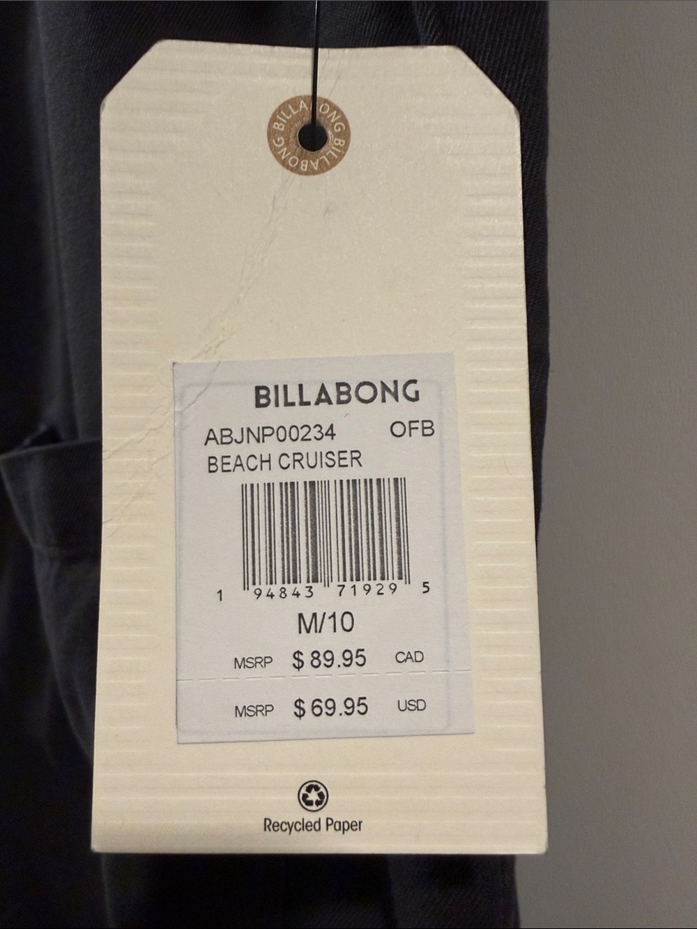 Billabong Dark Gray Button-Front Wide-Leg Romper Jumpsuit - Picture 2 of 8